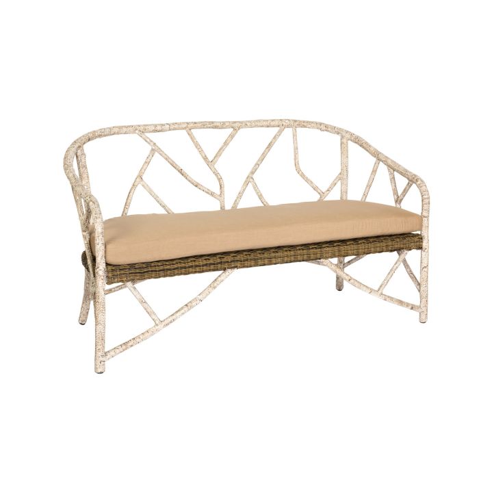 River Run Faux Bois Loveseat