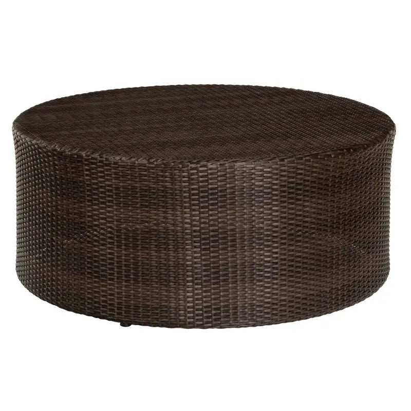 Saddleback Round Coffee Table