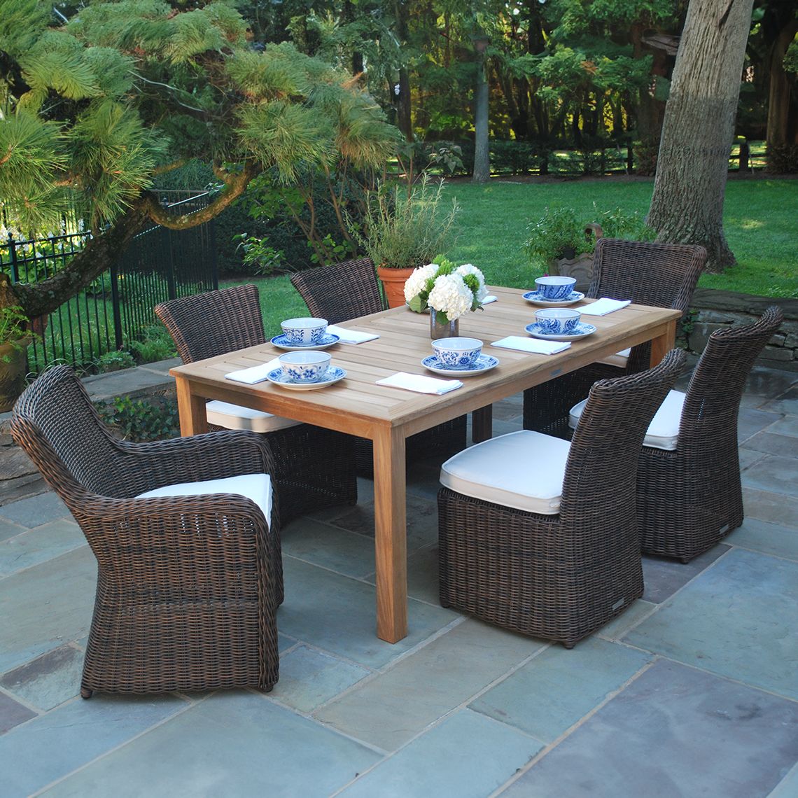 Kingsley Bate Sag Harbor Dining Side Chair - Thumbnail 2