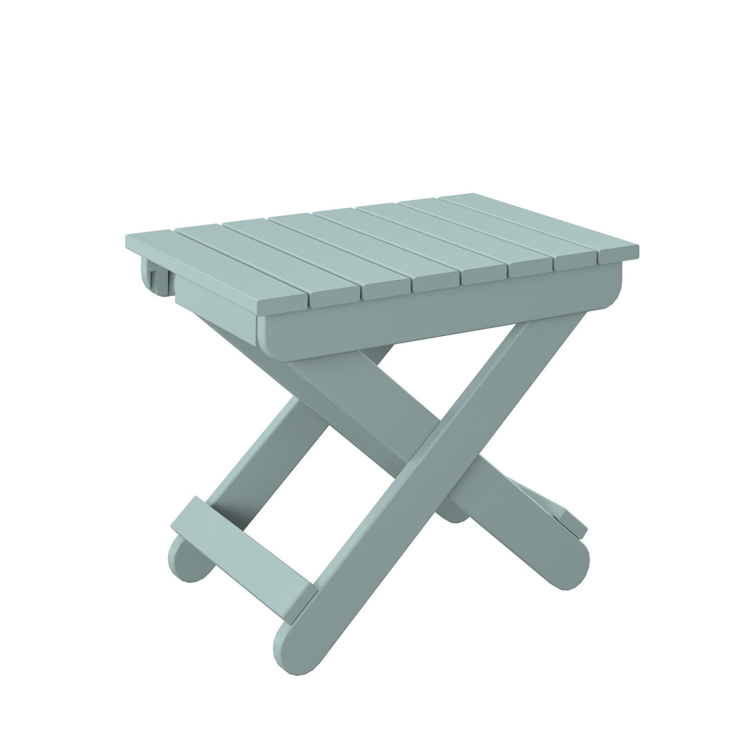 Folding End Table