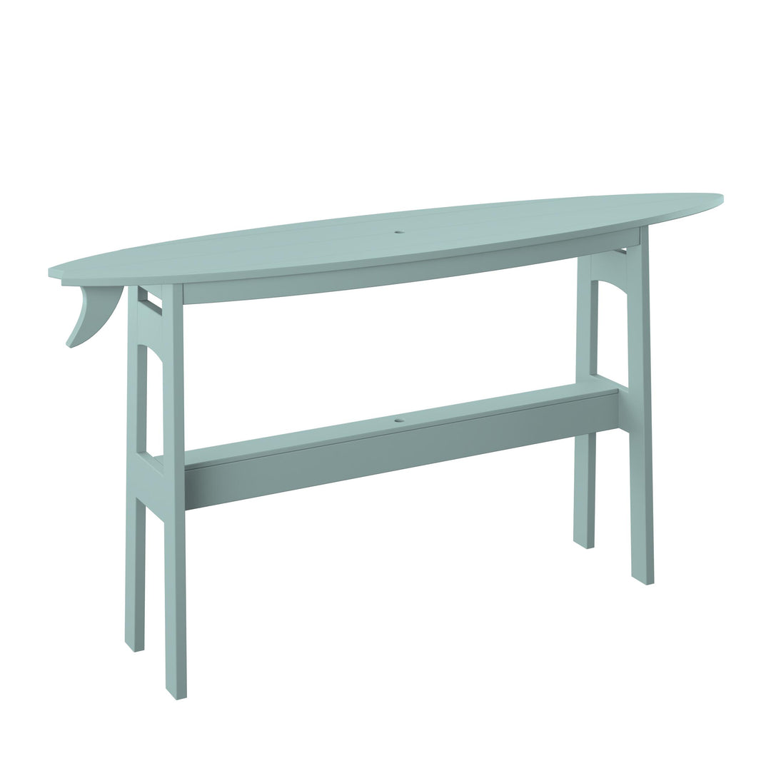 72" Surfboard Table - Counter Height