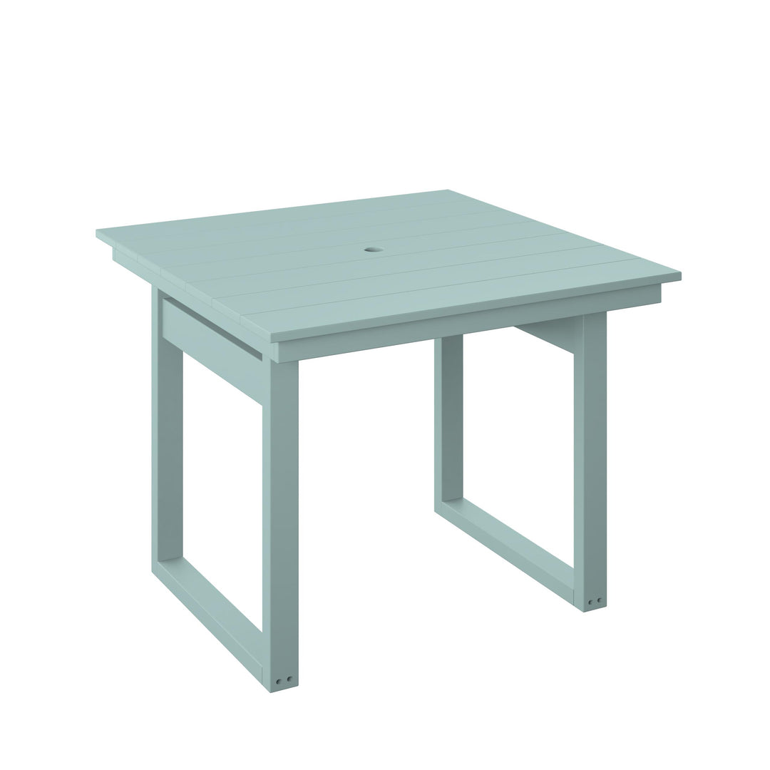 Modern 38" Square Table - Dining Height
