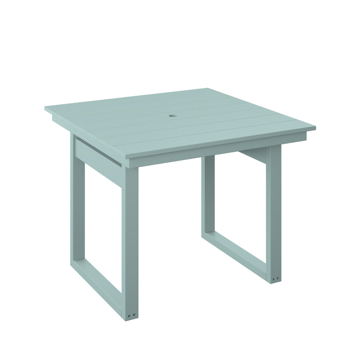 Modern 38" Square Table - Dining Height