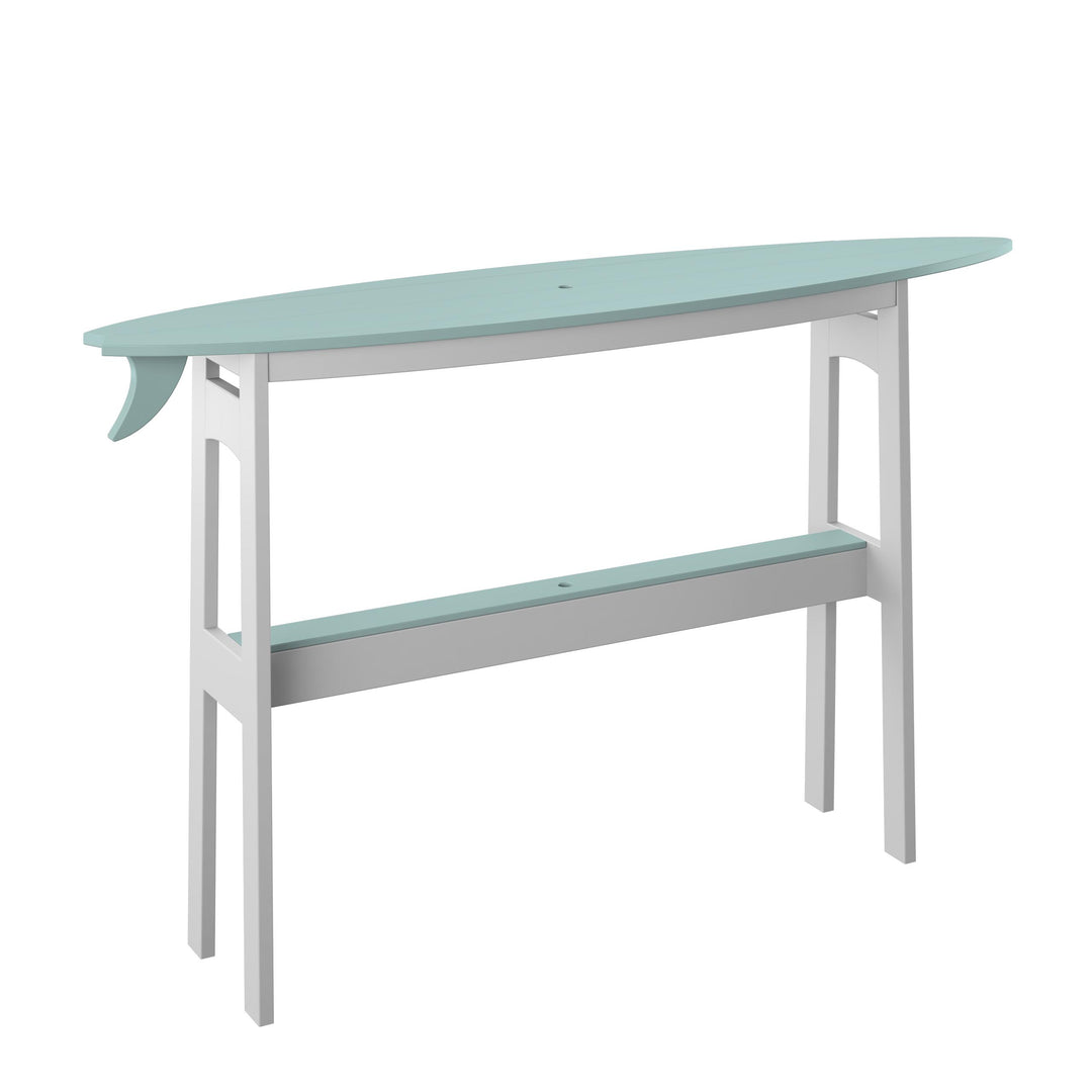 72" Surfboard Table - Bar Height