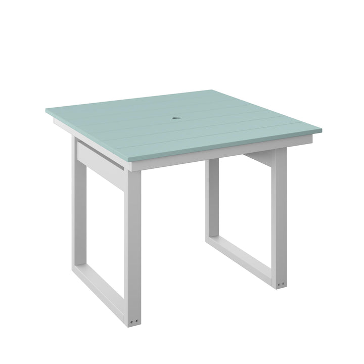 Modern 38" Square Table - Dining Height