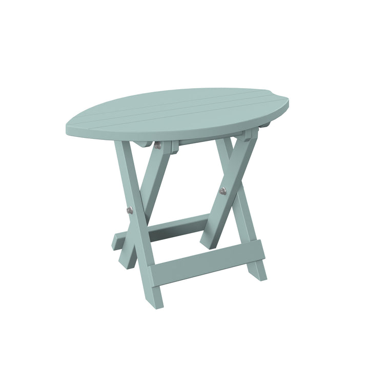 Surfboard Folding End Table