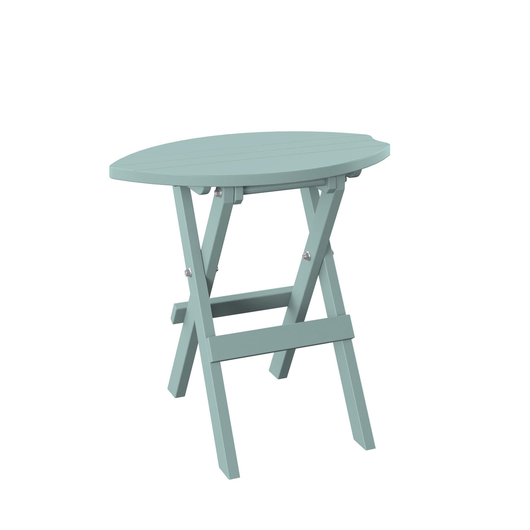 Surfboard Foldable Balcony Table