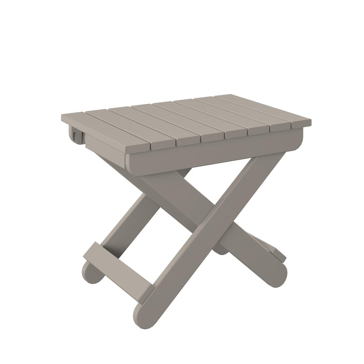 Folding End Table