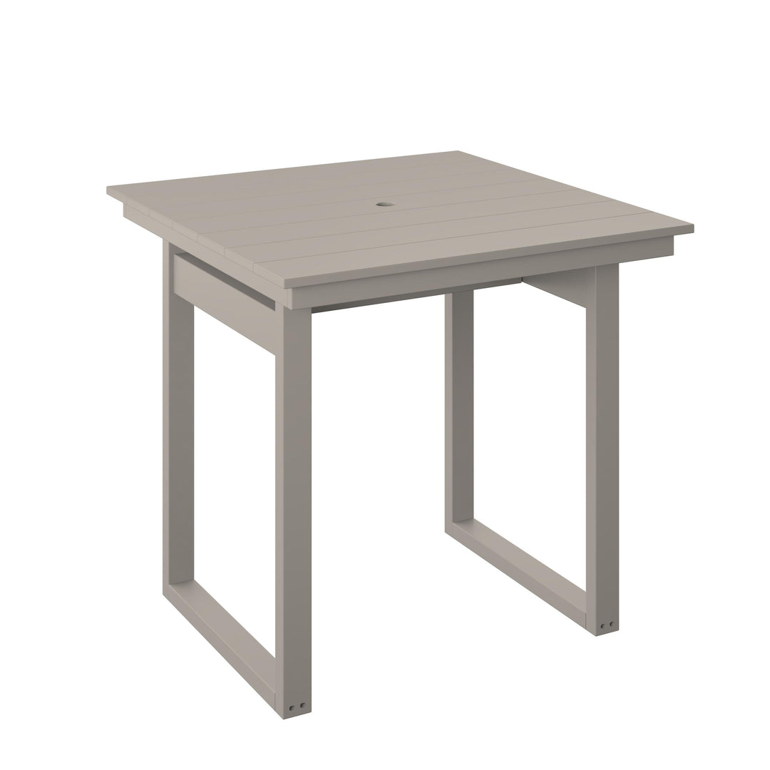 Modern 38" Square Table - Counter Height