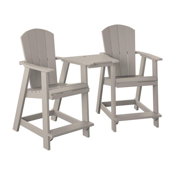 Adirondack Balcony Tete-A-Tete Set