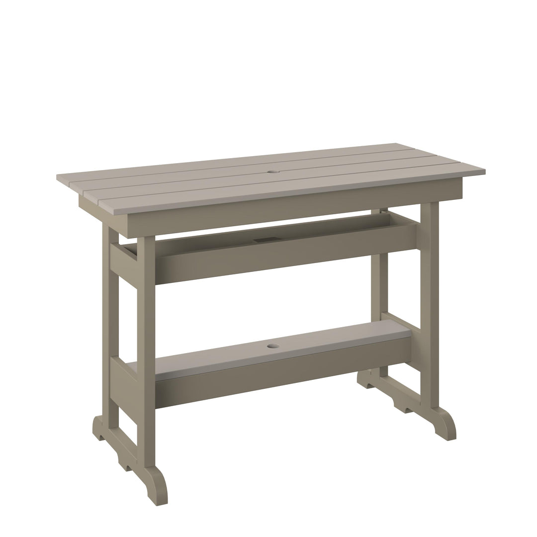 Bar Height Accessory Table