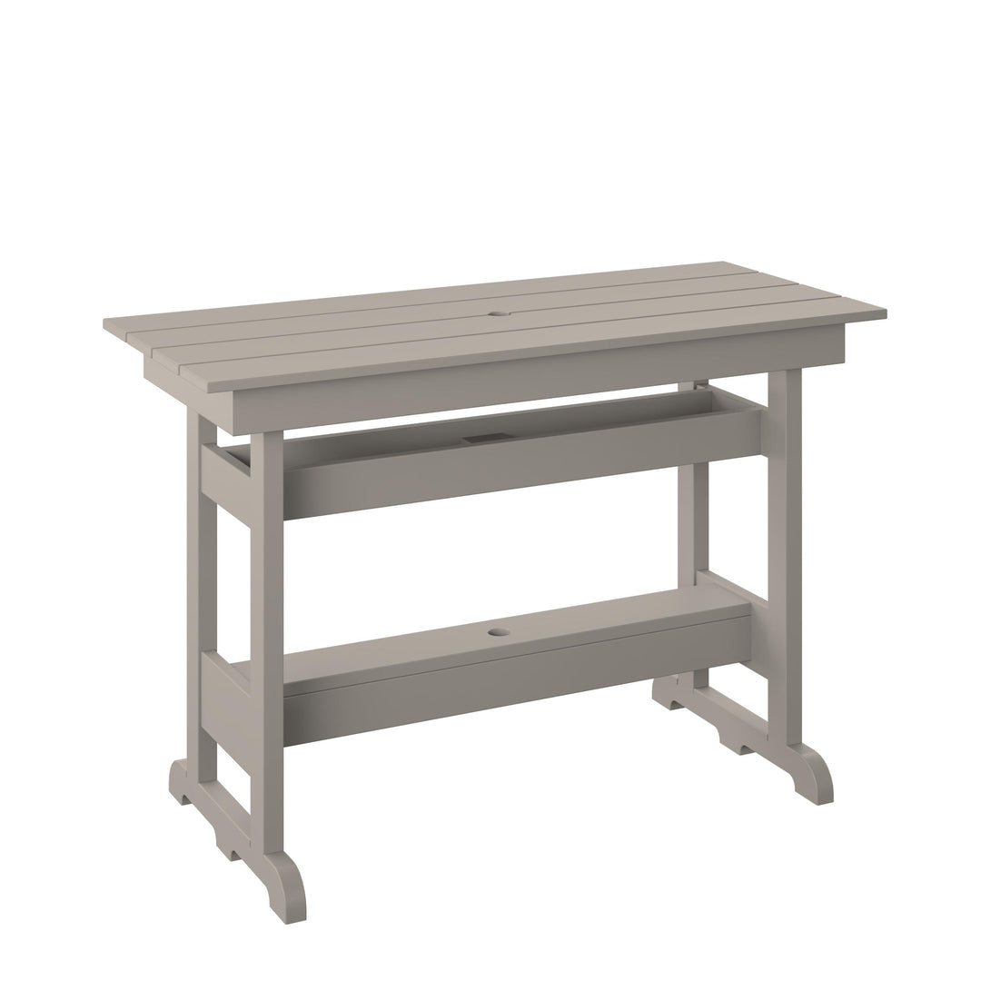 Bar Height Accessory Table