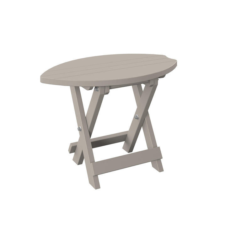 Surfboard Folding End Table