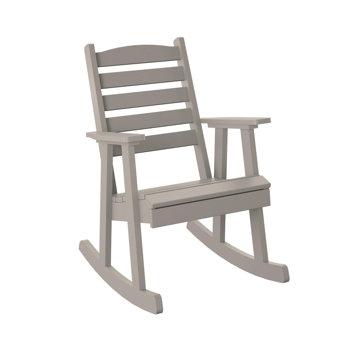 Slat Back Rocking Chair