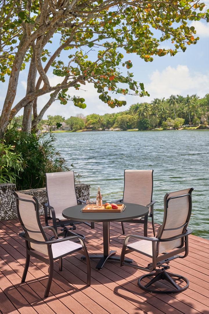 Soho Sling Stacking Arm Chair