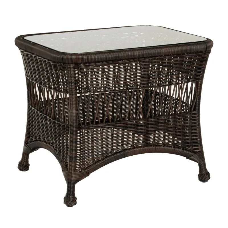 Sommerwind Side Table with Glass Top