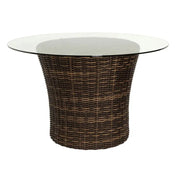 Sonoma Round Dining Base with 48” Glass Top