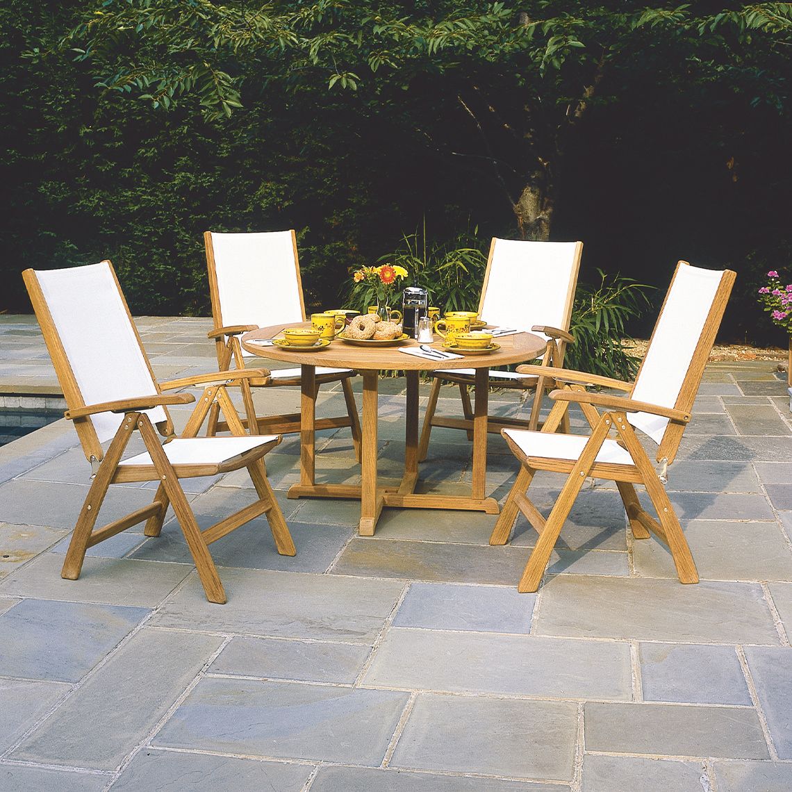 St. Tropez Adjustable Lounge Arm Chair (folding)