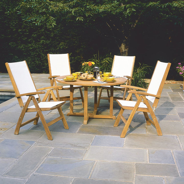 St. Tropez Adjustable Lounge Arm Chair (folding)