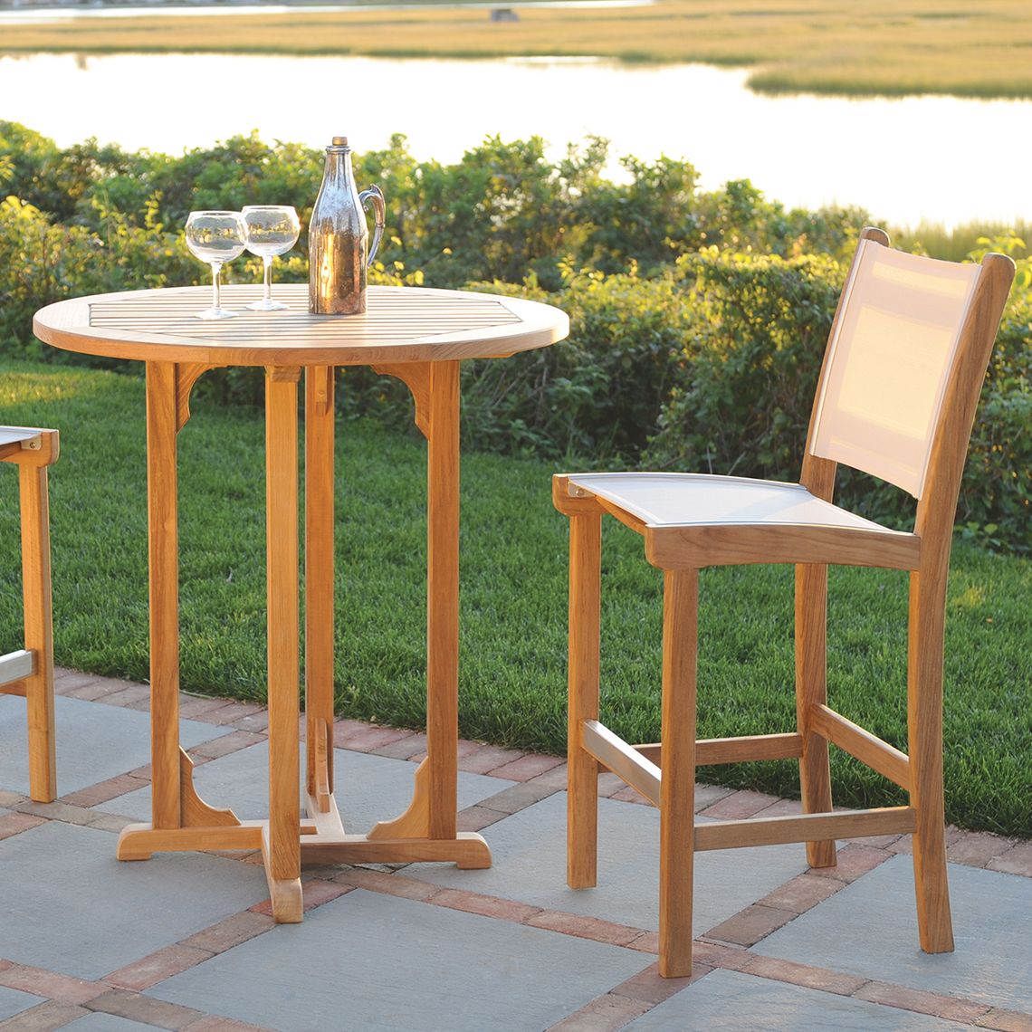 St. Tropez Armless Bar Chair