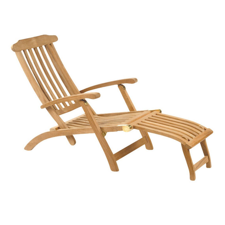 Steamer Adj. Chair w/Ottoman