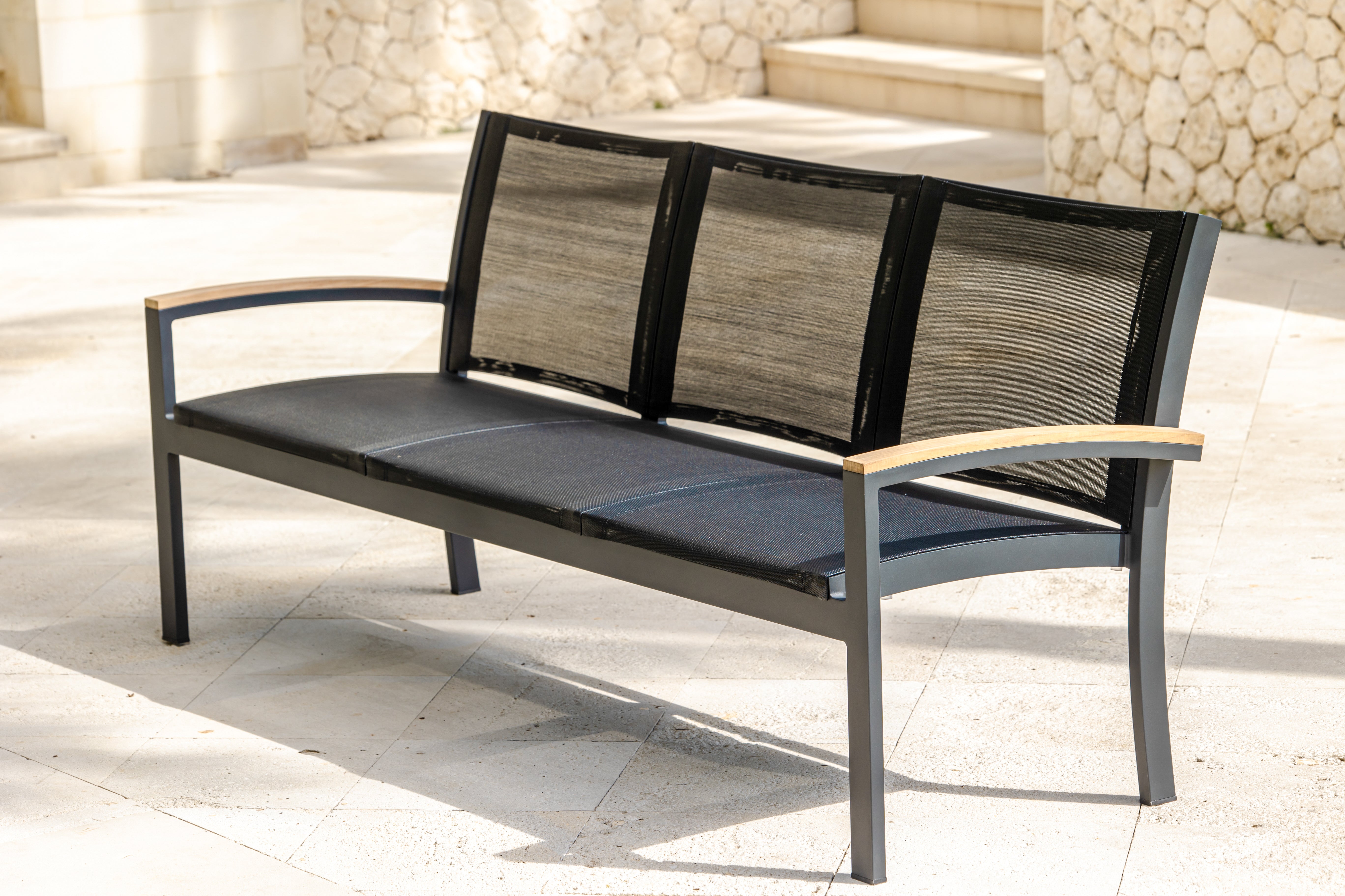 Tribeca Stacking Three Seater Settee