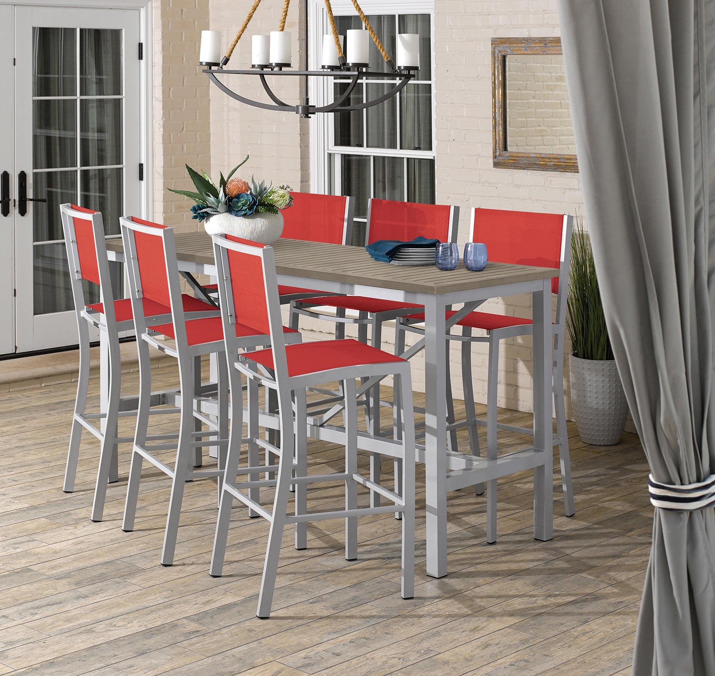 Travira 72" Rectangular Bar Table