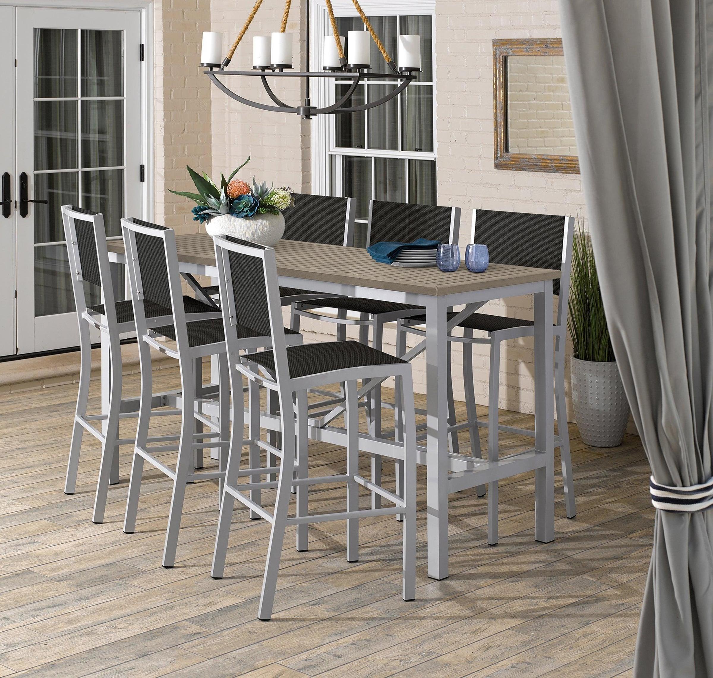 Travira 72" Rectangular Bar Table