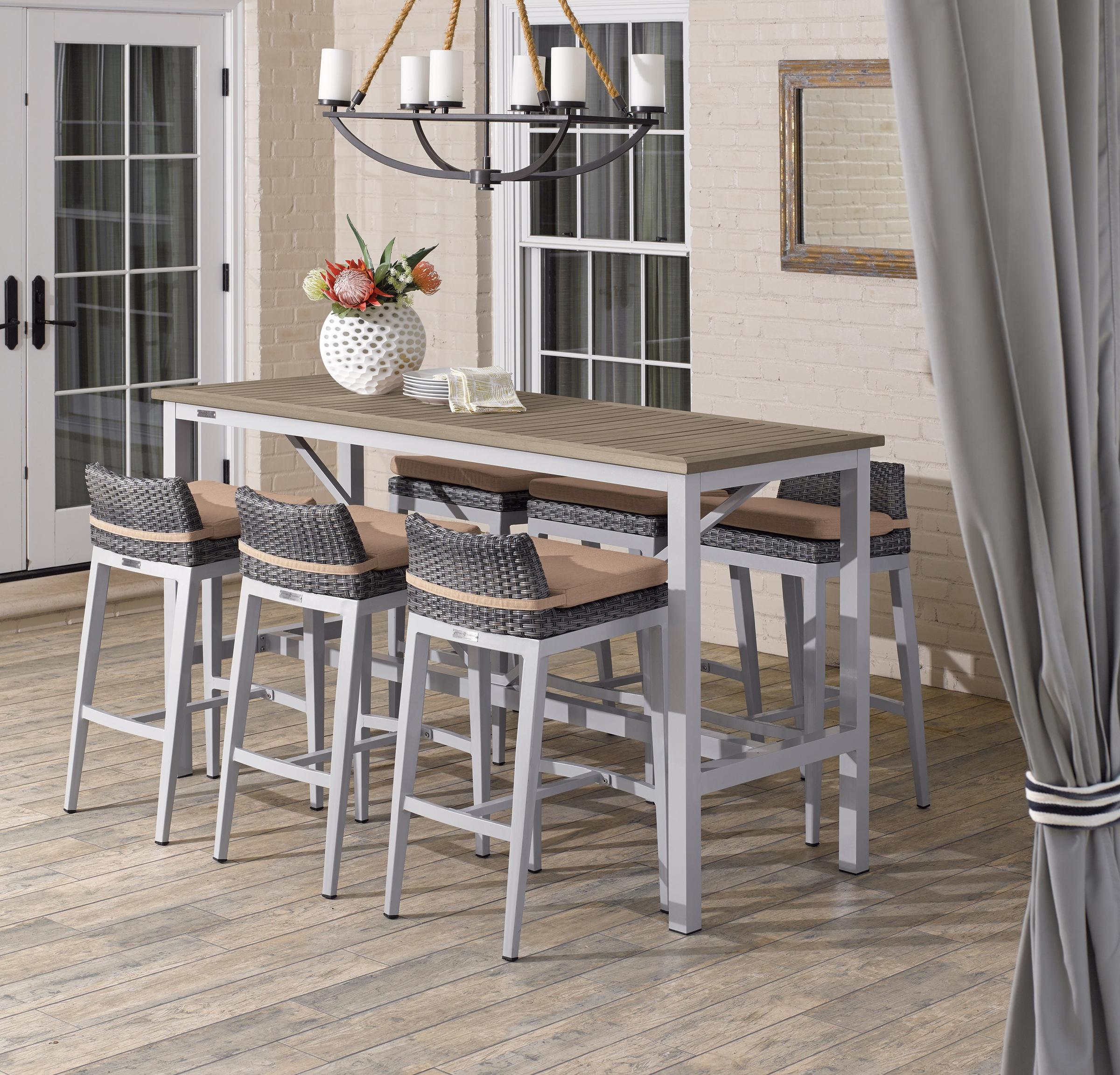 Travira 72" Rectangular Bar Table