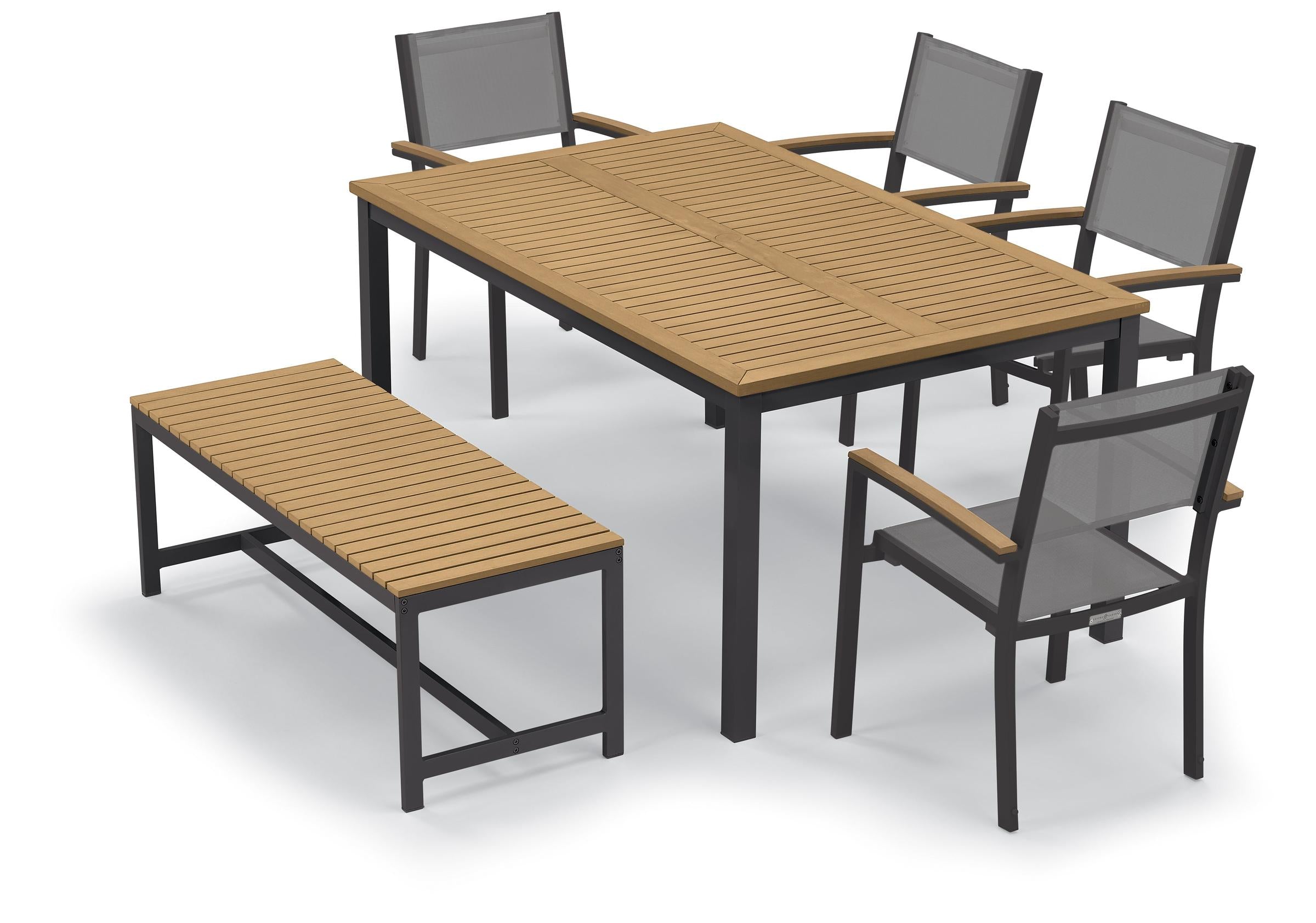 Travira 4' Backless Bench