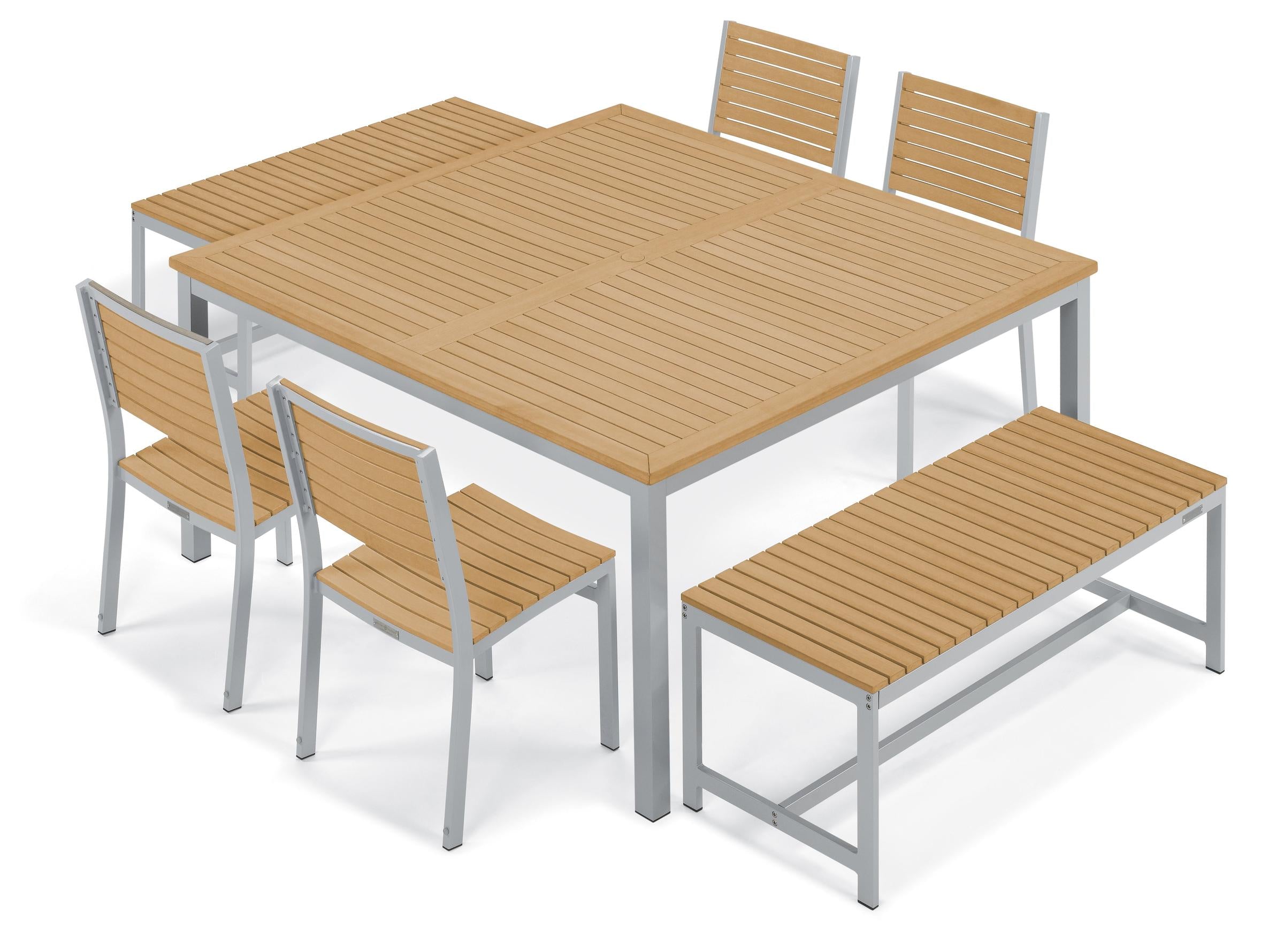 Travira 4' Backless Bench