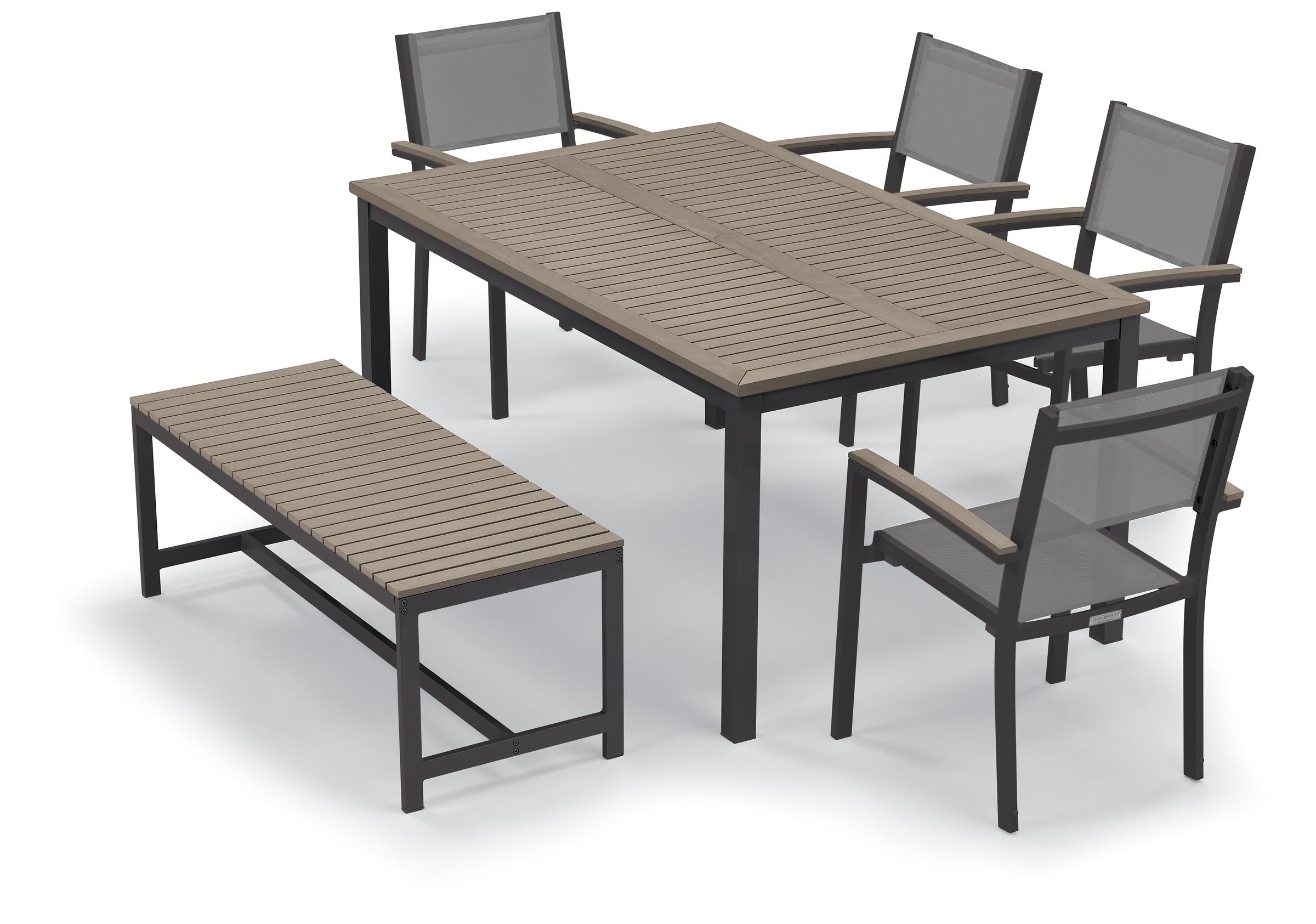 Travira 4' Backless Bench