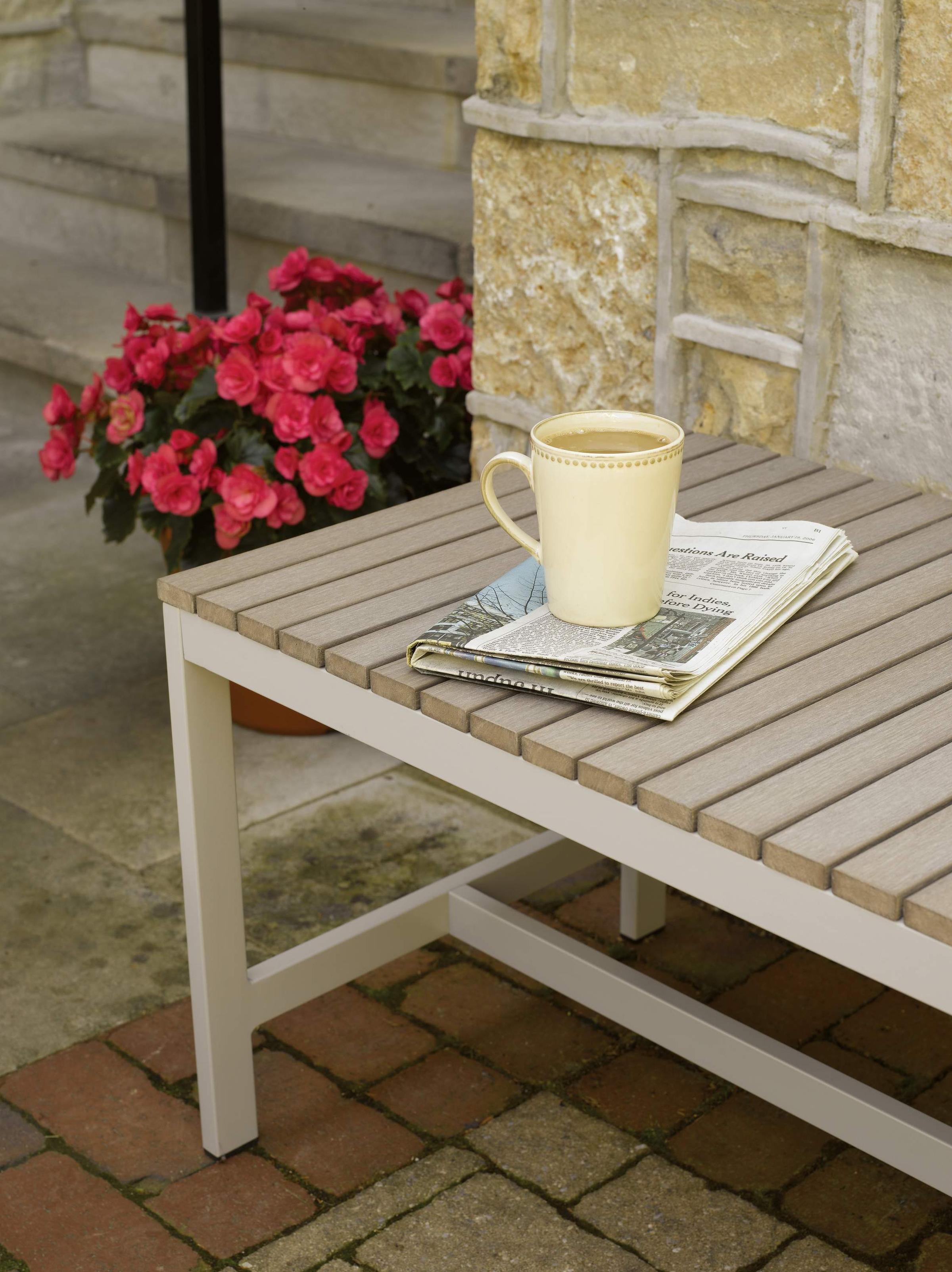 Travira 4' Backless Bench