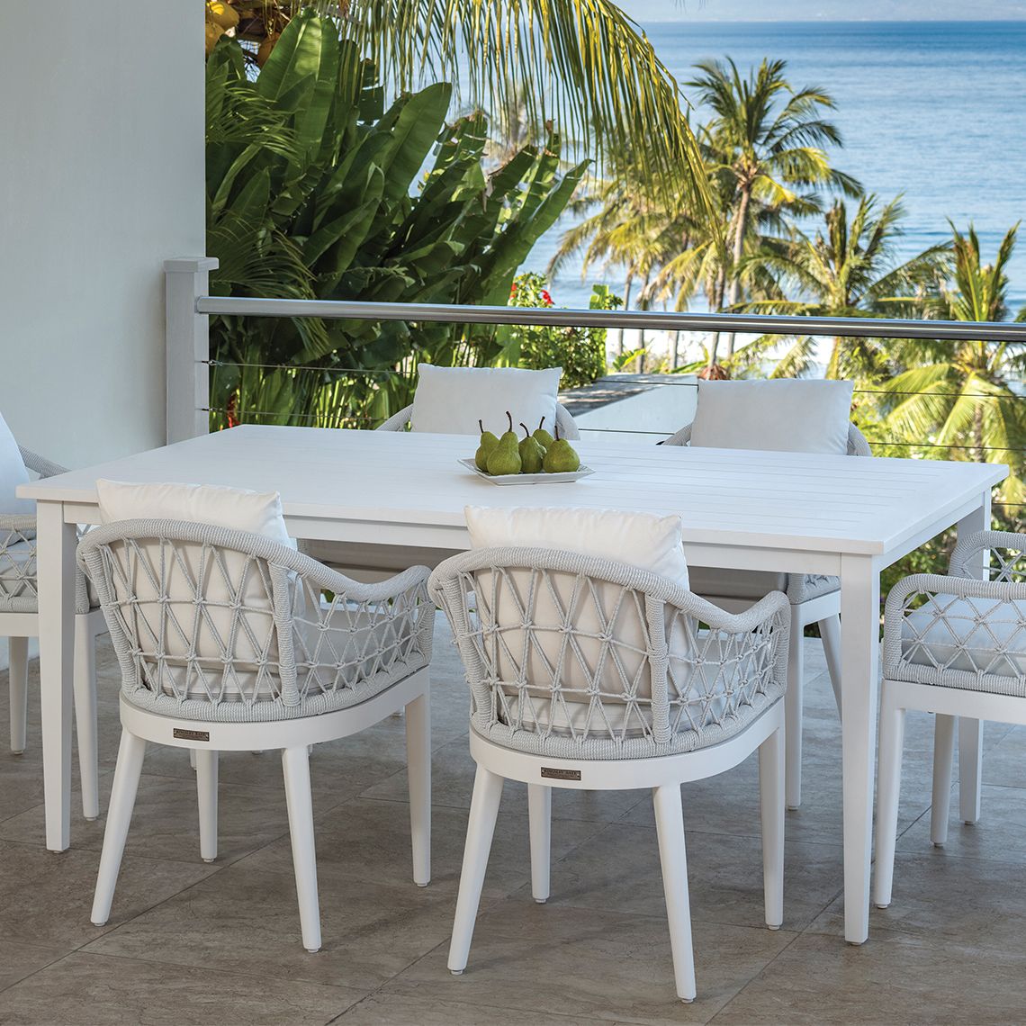 Tribeca Aluminum 72" X 40.5" Table