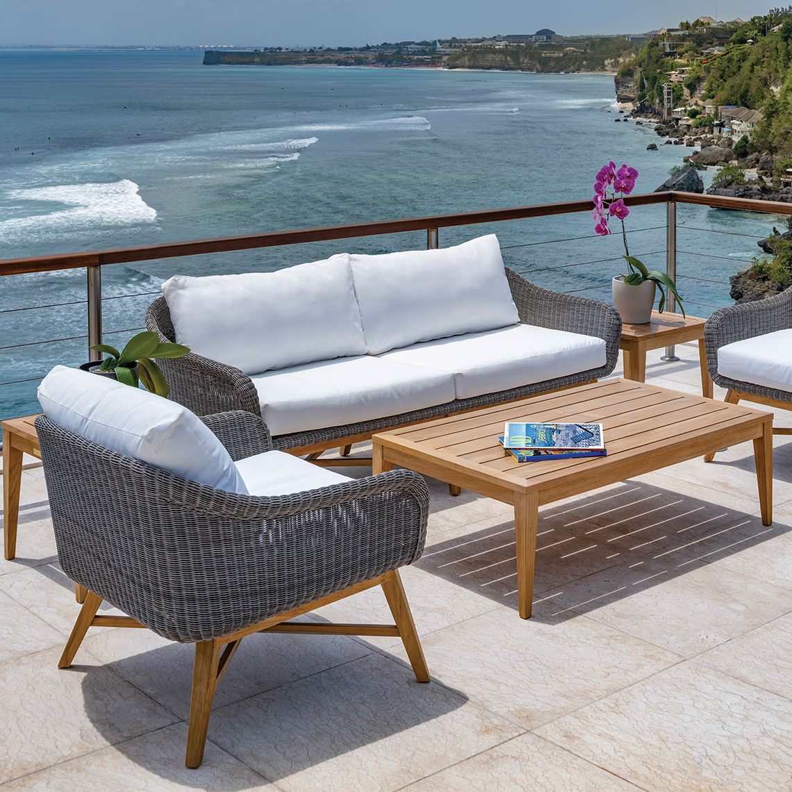 Kingsley Bate Tribeca Teak Coffee Table - Thumbnail 3