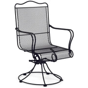 Tucson High Back Swivel Rocking Dining Arm