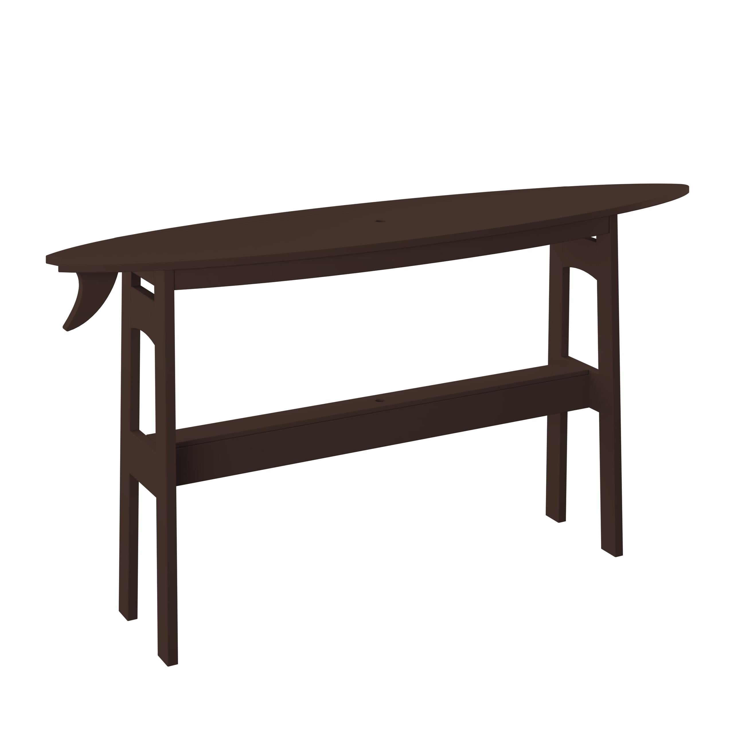 72" Surfboard Table - Counter Height