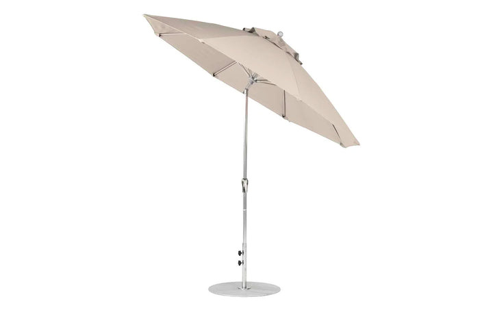 9' Octagon Crank Auto Tilt Fiberglass Umbrella
