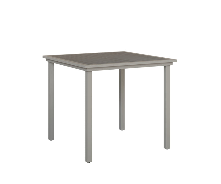 Vida 44" Square Poly Bar Table