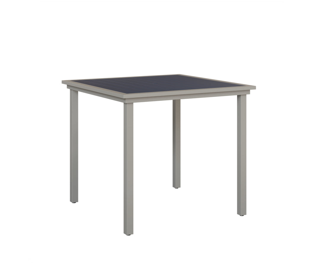 Vida 44" Square Poly Bar Table