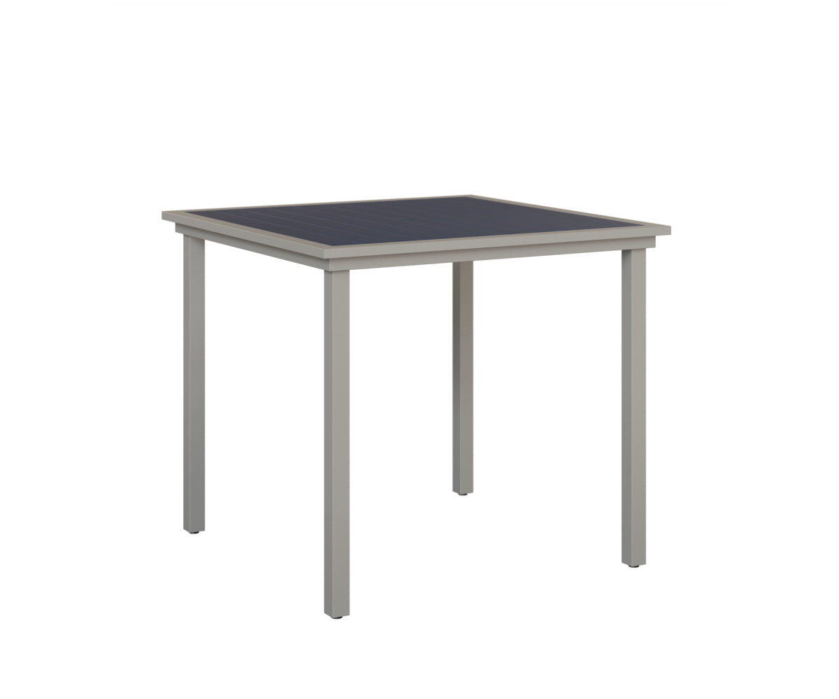 Vida 44" Square Poly Bar Table