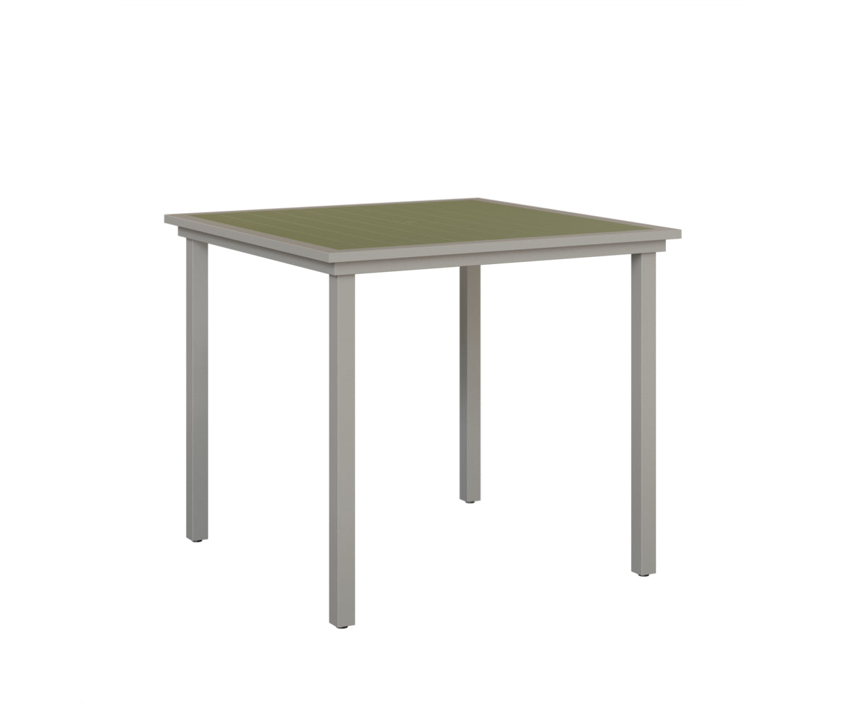 Vida 44" Square Poly Bar Table