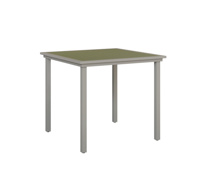 Vida 44" Square Poly Bar Table