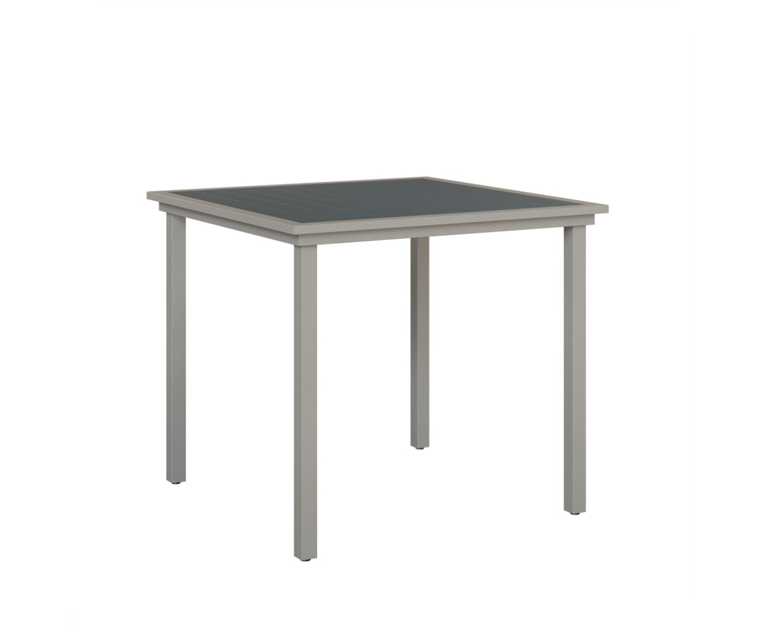Vida 44" Square Poly Bar Table