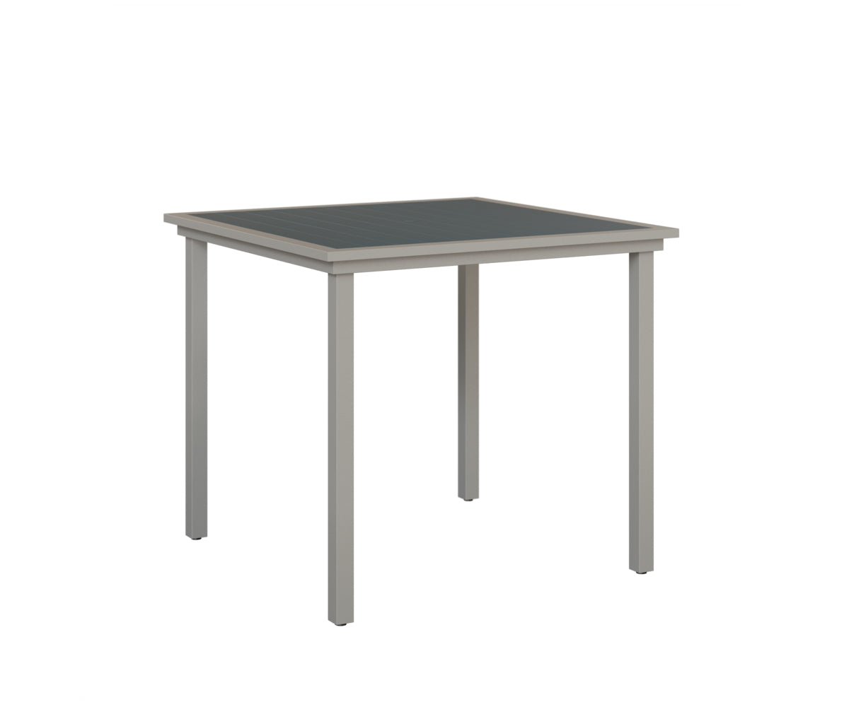Vida 44" Square Poly Bar Table