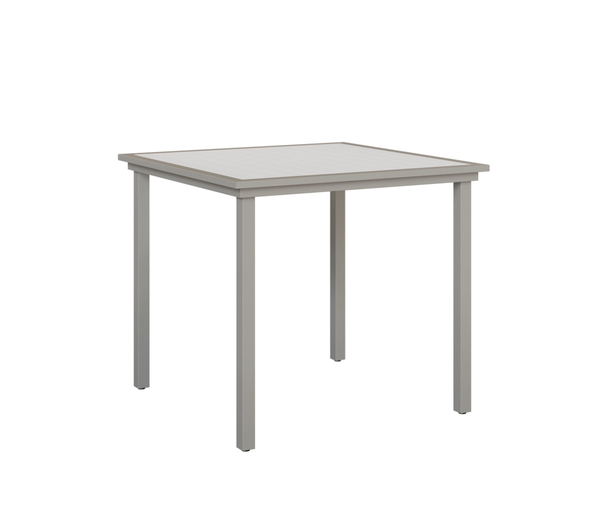 Vida 44" Square Poly Bar Table