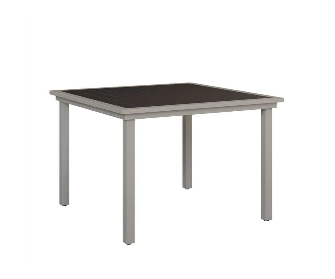 Vida 44" Square Poly Dining Table