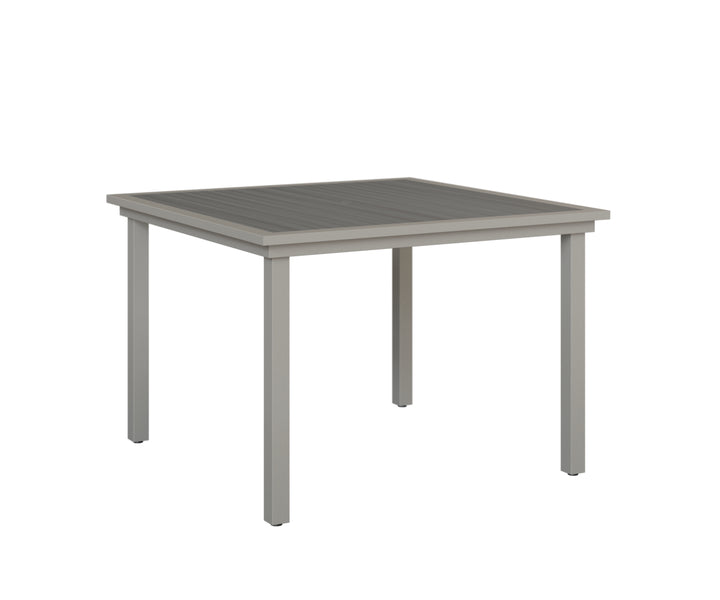 Vida 44" Square Poly Dining Table