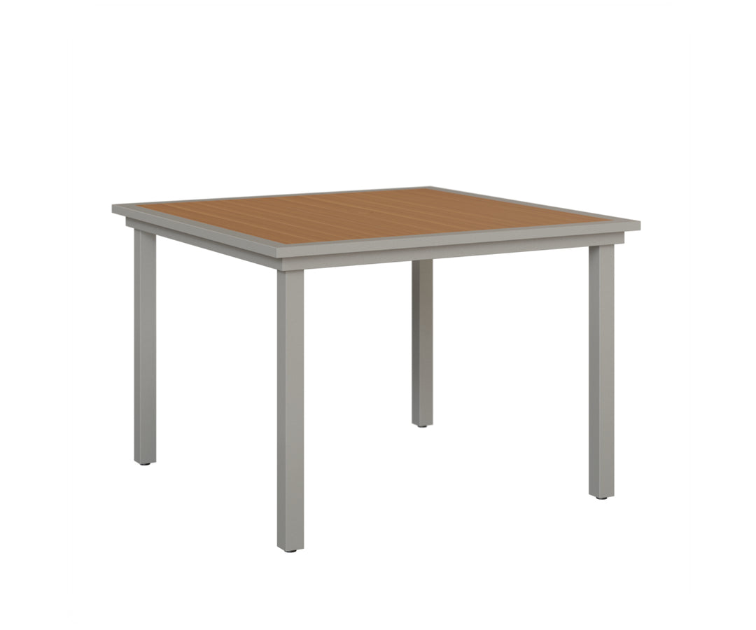 Vida 44" Square Poly Dining Table
