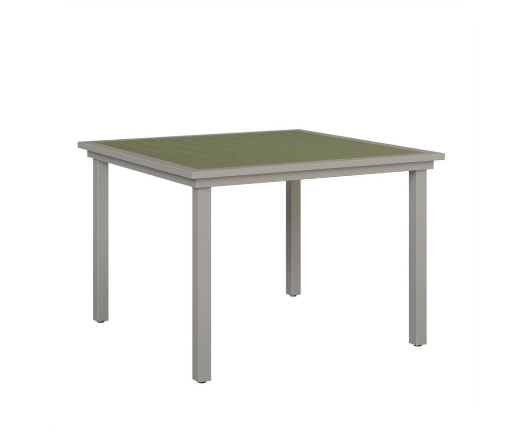 Vida 44" Square Poly Dining Table